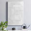 White Geometric II, reproduction d'art sur toile-2114981495