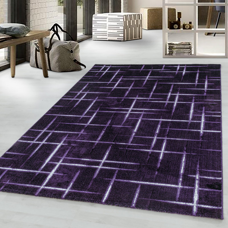 Laverty Abstract Flatweave Area Rug, Rectangle 200 x 290cm