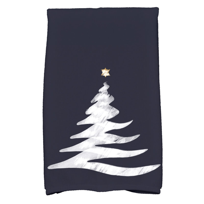 Serviette de thé, Bleu marine