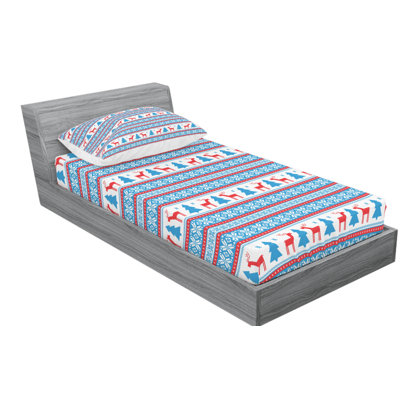 Microfiber Geometric Sheet Set