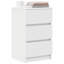 Bedside Cabinet With 3 Drawers 39X35x65 Cm-1950791843