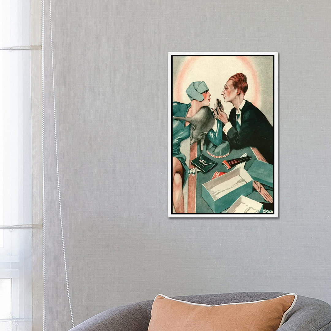 1927 La Vie Parisienne Magazine Plate by The Advertising Archives - Gallery-Wrapped Canvas Giclée on Canvas