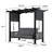 Outdoor Metal Patio Swing With Cushion-1278799133