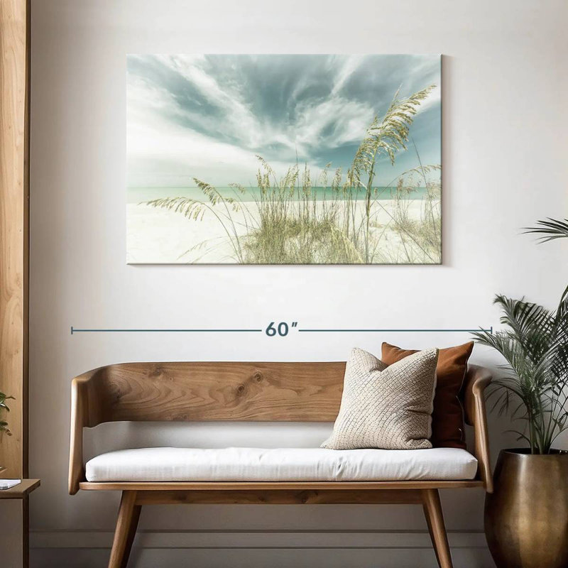 Harnek Heavenly Calmness On Beach Vintage, H 30 po x l 45 po