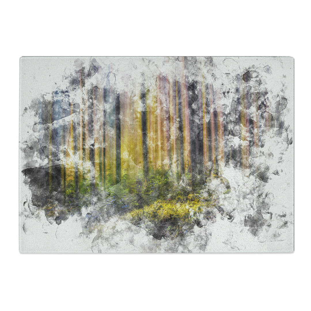 Tempered Glass Forest Dreams Chopping Board