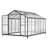 Polycarbonate Aluminum Frame Greenhouse With Ventilation And Rain Gutter Walk In Greenhouse For Outdoors-129916523-130376627