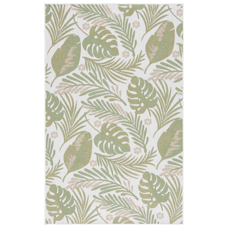 Ishaan Performance Floral Indoor/Outdoor Area Rug, Runner 2'3" x 8'