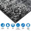 Tapis persan tissé délavé rétro-100553014