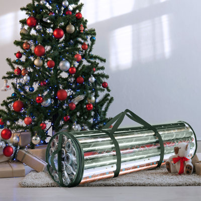 Sac de rangement en papier de Noël