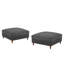 Rothsay Solid-Color Square Corduroy Ottoman(Set Of 2)-722625958