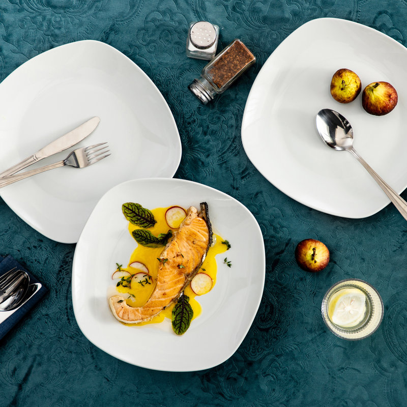 Elisa 9.75" Dinner Plate Set, Set of 6