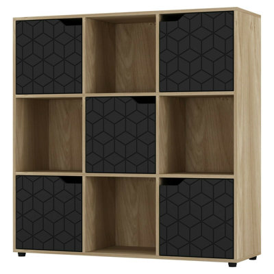 Bernuth 90.5 cm H x 89 cm W Cube Bookcase