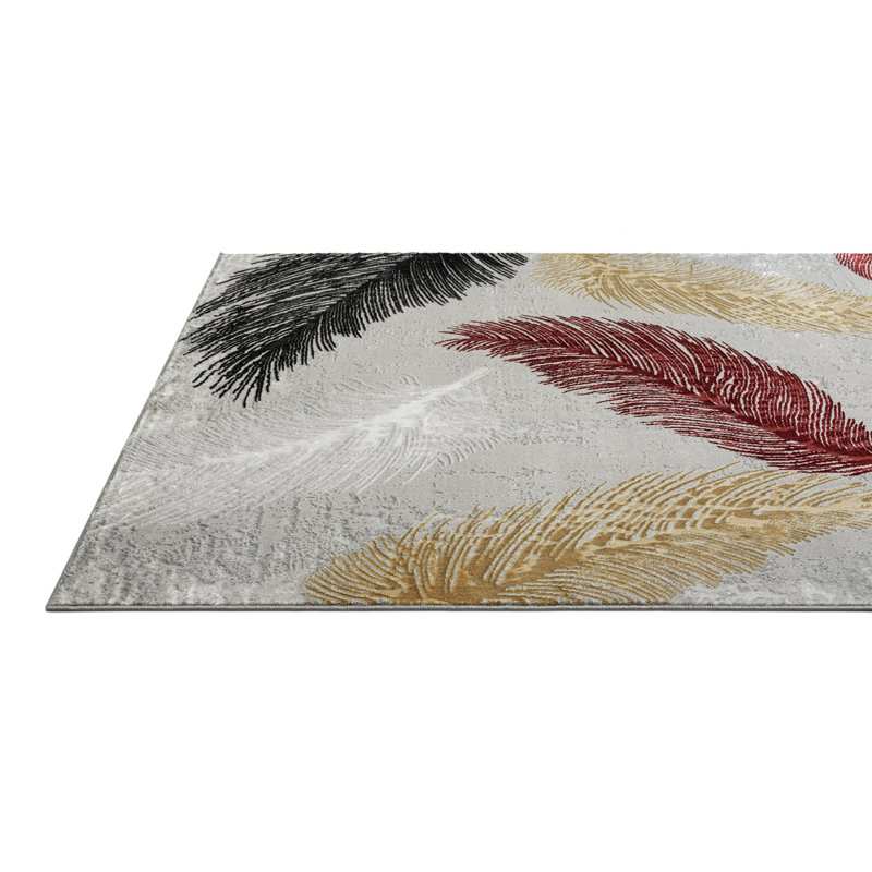 Tapis tissé à la machine Intese, Rectangle 5 pi 3 po x 7 pi 7 po