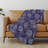 Addison Machine Washable Sherpa Pineapples Throw Blanket