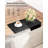 Heleana C-Shaped End Table for Couch, Sofa Side Table Living Room-1708130074