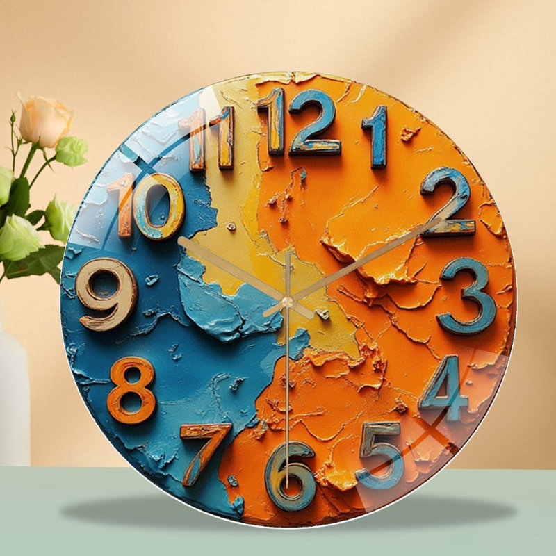 Horloge murale 12 po