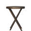 Jovita Solid Wood Cross Legs End Table