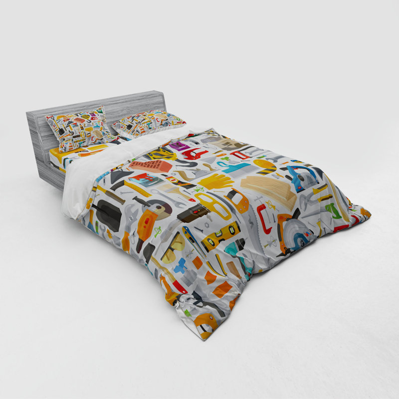 Polyester Duvet Cover, Queen Duvet Cover + 3 Additional Pieces