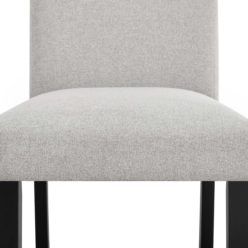 Transitional Fabric Upholstered Dining Chair 2Pc Set