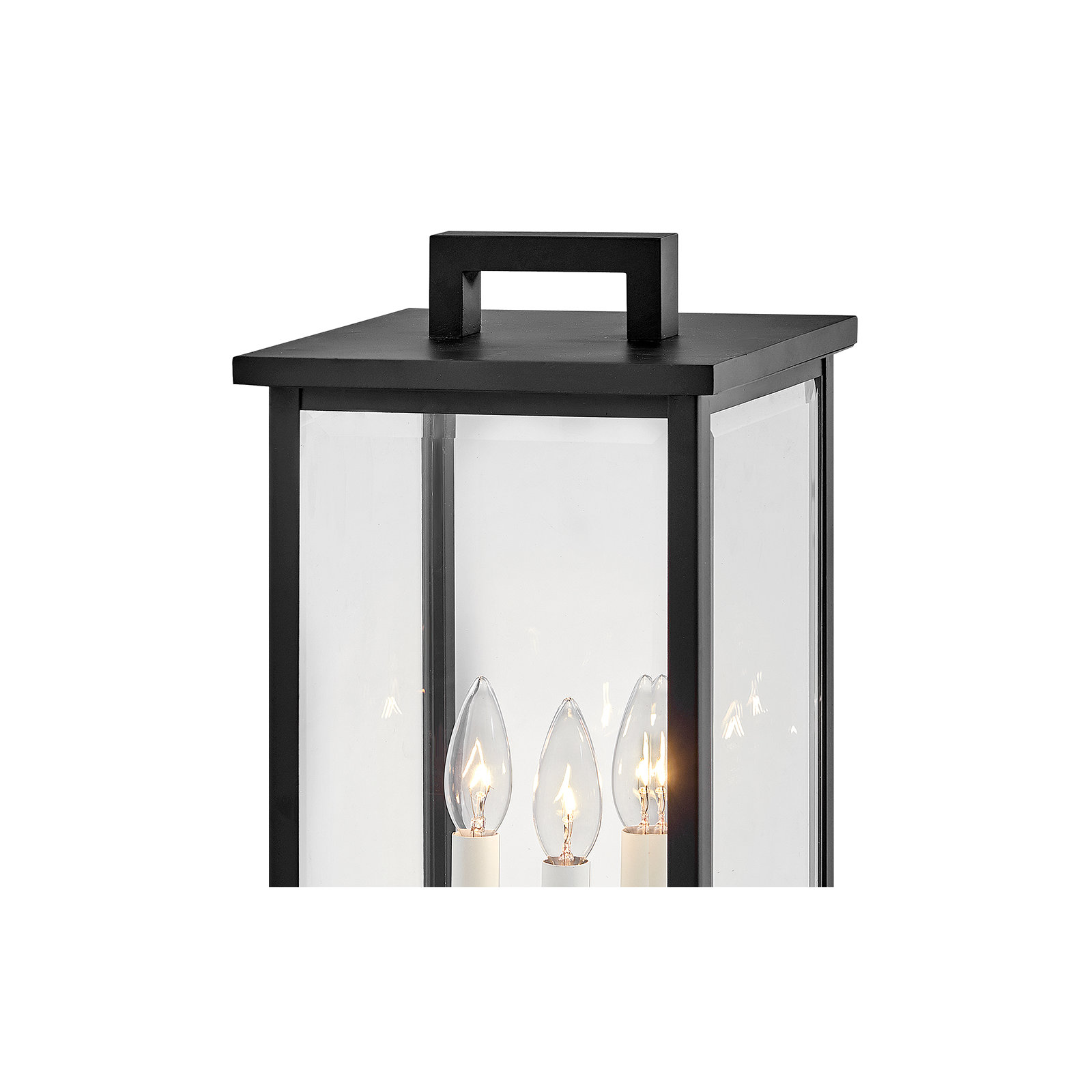 Rheda Beveled Metal Outdoor Lantern Head