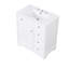 Meuble-lavabo 30 po avec comptoir, meuble-lavabo avec porte et deux tiroirs-104289077