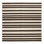 Machine Washable Horizontal Stripes Beige Area Rug