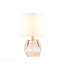 Lampe de table géométrique en verre