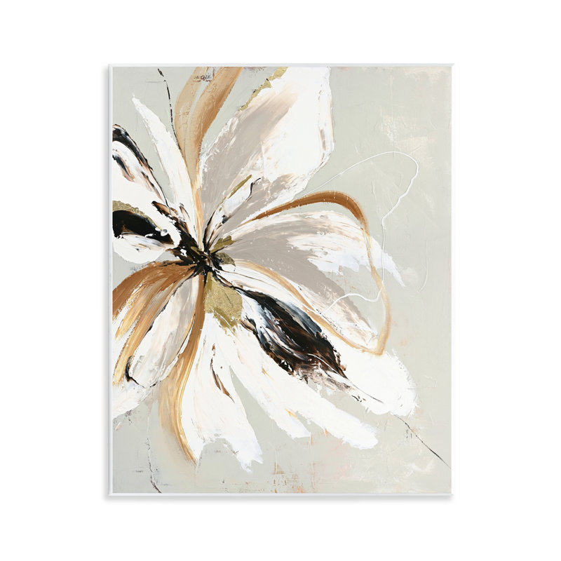 Plaque murale expressive Cornelia Flower, design par Design Fabrikken
