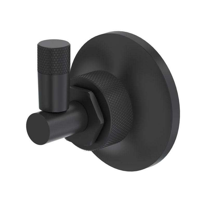 Graceline Robe Hook, Matte Black