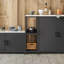  Kitchen Storage Shelf With Shelf With Storage White Steel-707830263-707830259