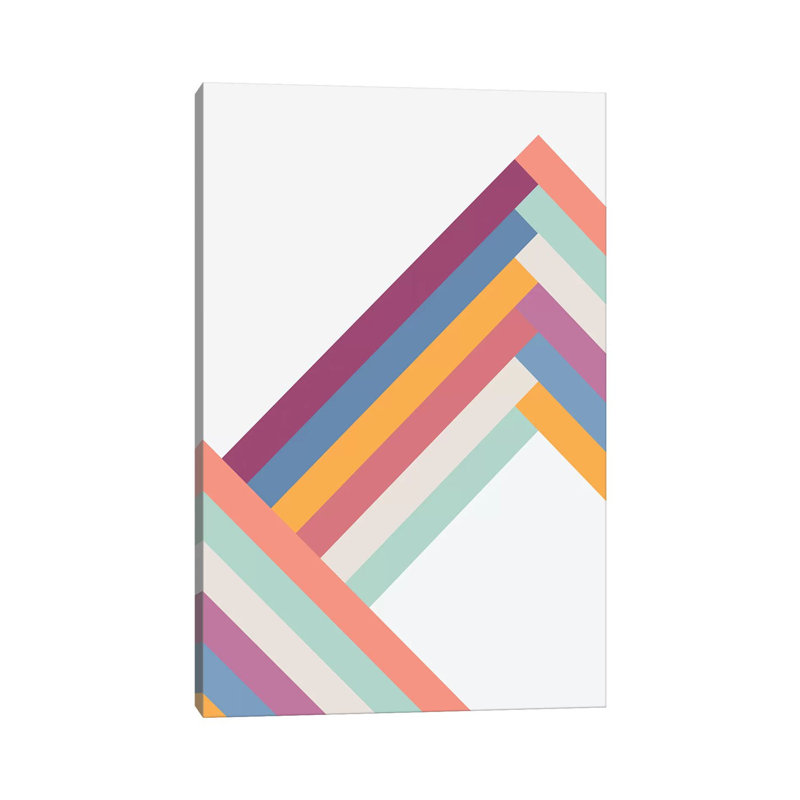 «Mountain Range» par The Native State - impression sur toile tendue, H 12 po x l 8 po x P 0,75 po