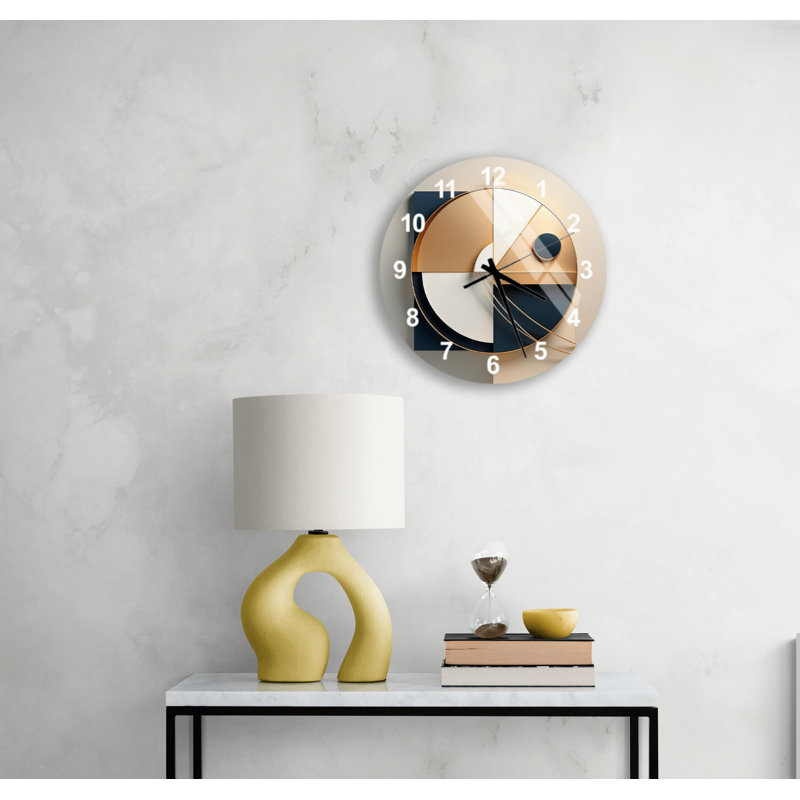 Horloge murale Modern, Blanc