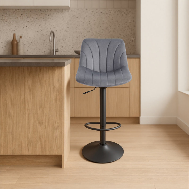 Tabourets de bar, Gris