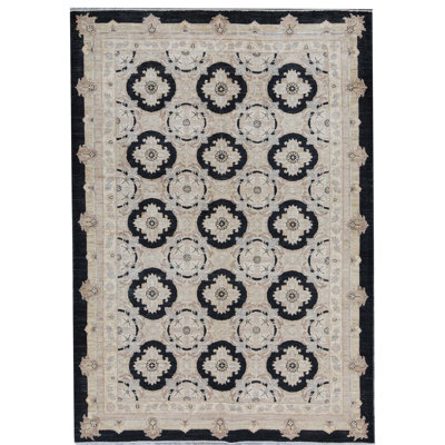 Wool Floral Area Rug
