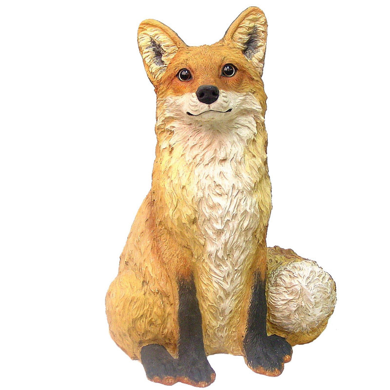 Call of the Wild Fox Garden Statue