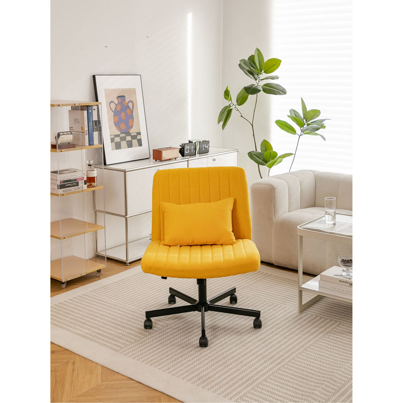 Chaise de bureau Linen Criss Cross