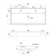 Scarabeo By Nameeks Teorema 18.1'' Glossy White Ceramic Rectangular Bathroom Sink with Overflow