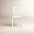 Pearce Modern Farmhouse Seven Piece Extension Dining Set With Dowelback Chairs - White
