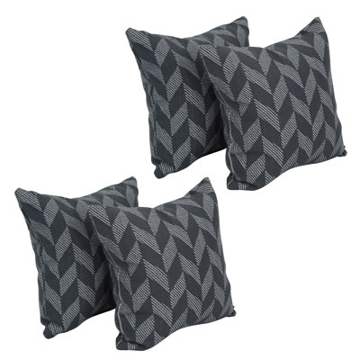 Chevron Reversible Throw Pillow