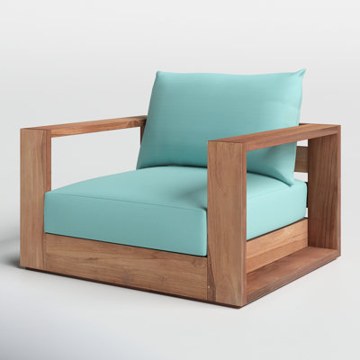 Tulum Teak Patio Lounge Chair