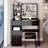 Fashion Vanity Desk, Brightness Adjust LED Mirror, High Capacity Storage, Suitable for Large Space-888441412