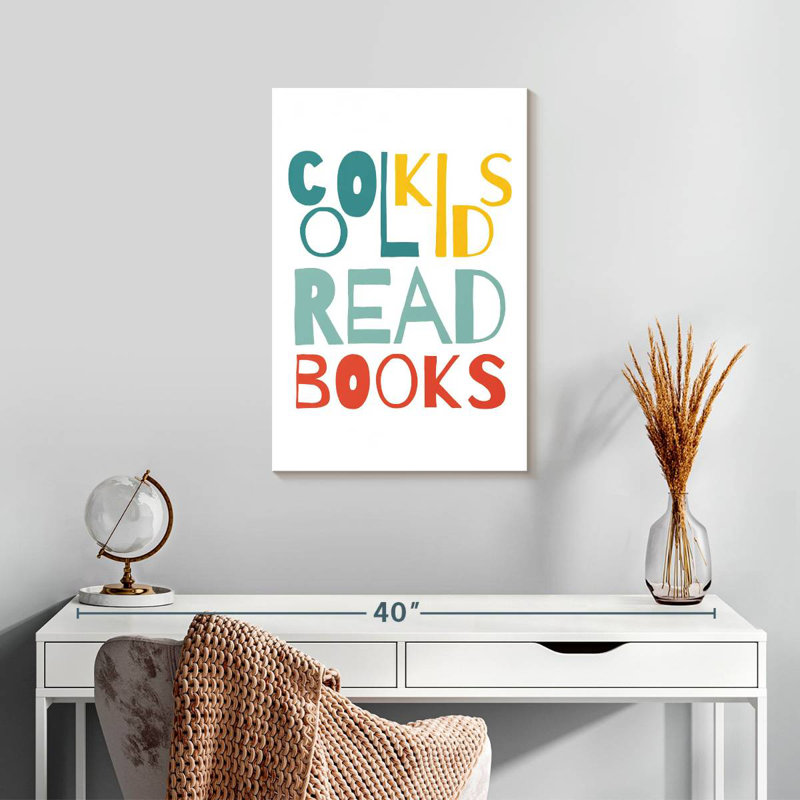 «Cool Kids», panneau de lecture, H 24 po x l 16 po