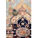 Serapi Hand-Knotted Wool Oriental Area Rug in Light Blue/Ivory/Navy/Yellow