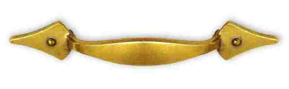 3" Insert Pull Almond with Bronze with Copper Highlights