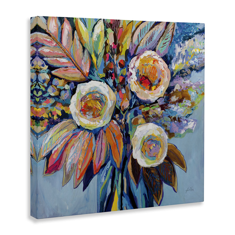«Wonderment Bold Bouquet» par Jeanette Vertentes, H 17 po x l 17 po