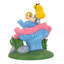 Figurine Enesco Disney Showcase Alice au pays des merveilles et chat du Cheshire - 75e anniversaire