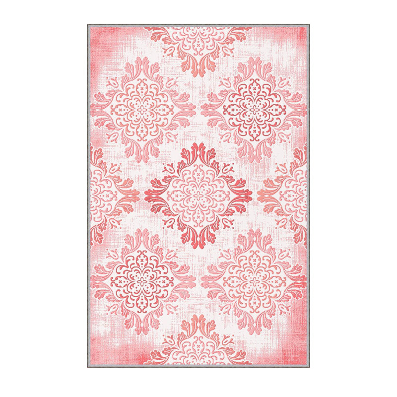 Antibacterial Hall Carpet, 3D Digital Printed, 3.3 x 9.8 Feet | 100% Polyester, 0.3 in Pile Height, PVC Non-Slip Underside | Machine Washable, Durable, Non-Slip Design for Modern Entryways & Living Spaces