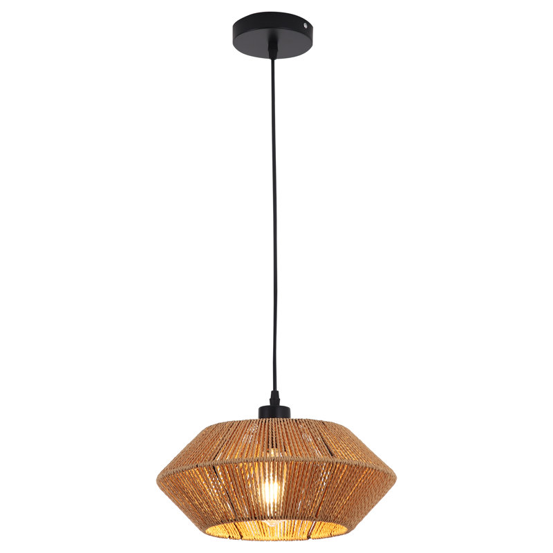 1 - Light Matte Black Single Pendant
