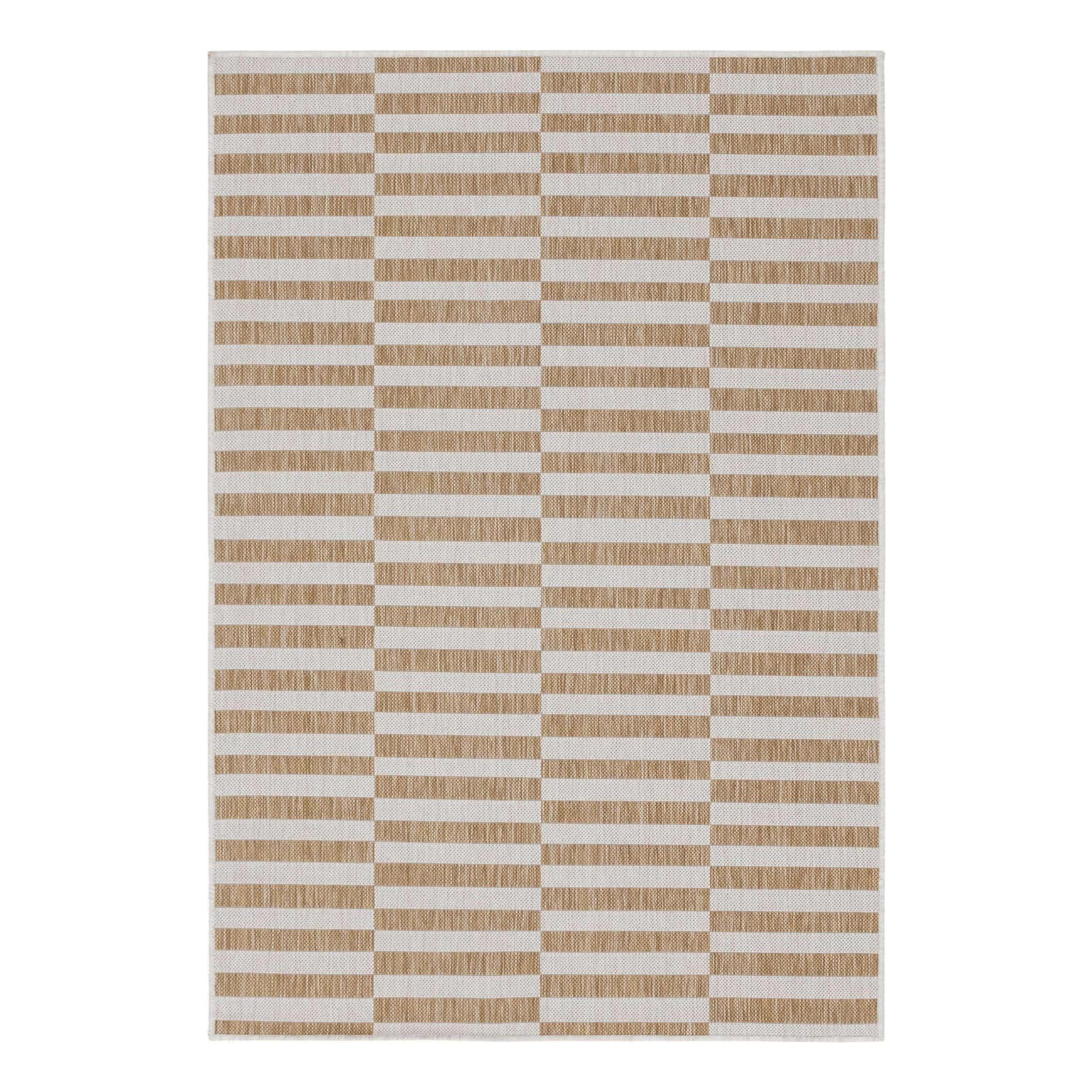 Robinson Brown Indoor/Outdoor Rug, Rectangle 2' x 3'1"