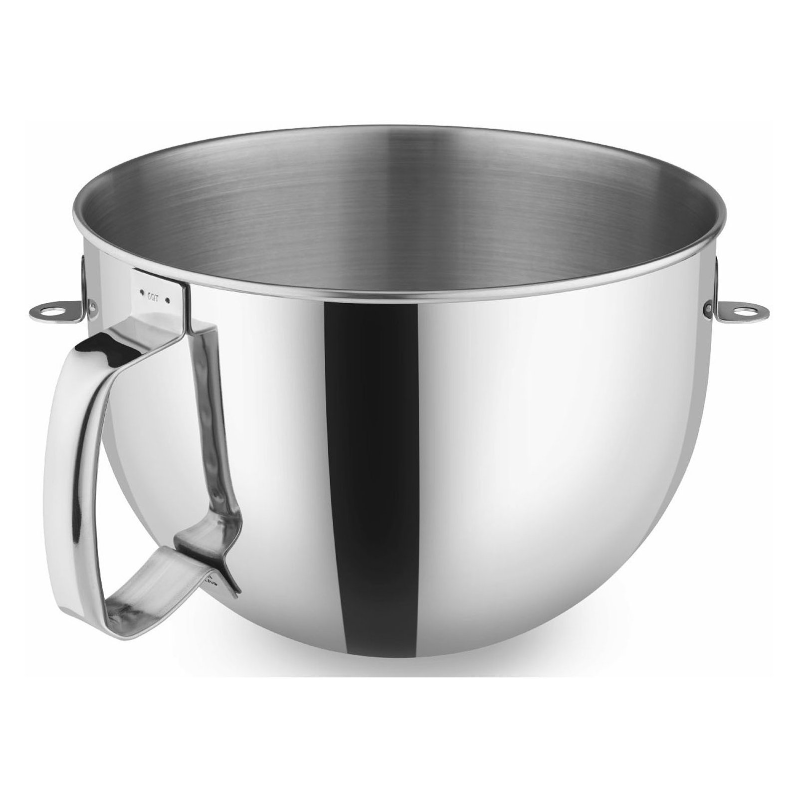 KitchenAid® 6 Quart Bowl-Lift Polished Stainless Steel Bowl with Comfortable Handle